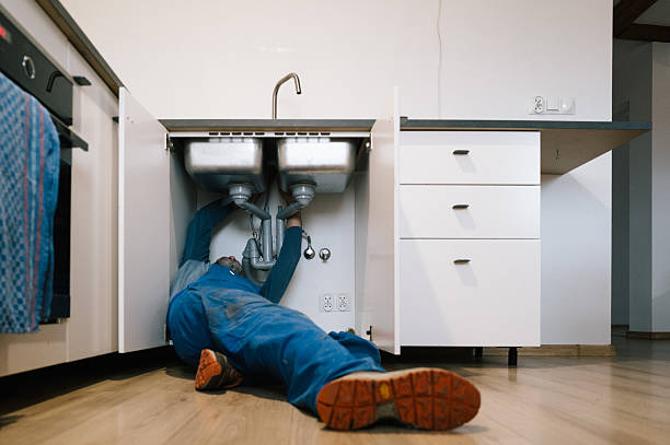 Professional Plumbing technician working in Alverda, PA